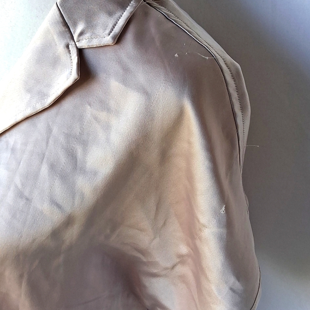 Rachel Zoe Satin Blouse in Cream - Picture 9 of 11